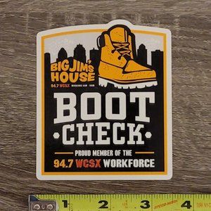 Radio Station Vinyl Sticker
